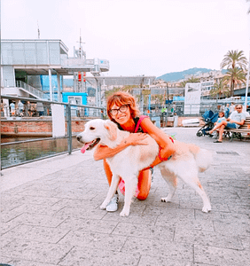 Travel Dog Sitting all’Acquario di Genova: Sisuls con Tata Sara Maria