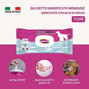 Inodorina Salviette Detergenti Fiori Tiare’